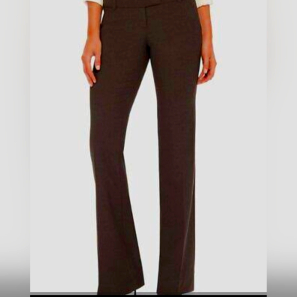 The Limited Cassidy Fit Bootcut Flared Brown Pants Size 2 NWOT